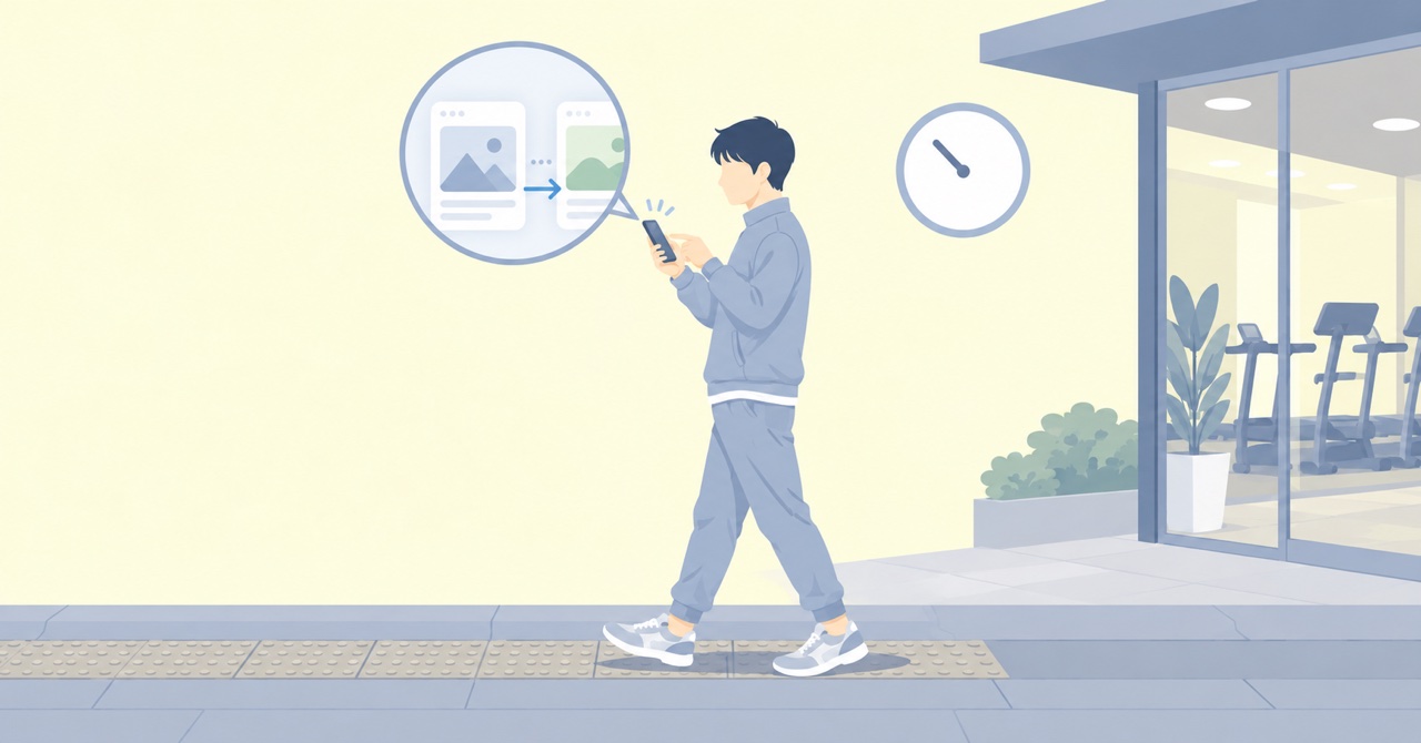 古いお知らせは、お店ごと止まって見せる