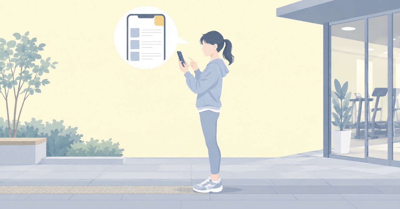 まず、自分のスマホで最初の画面の日付を数える