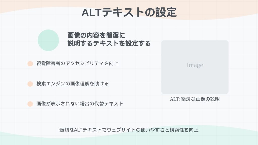 ALTテキストの設定