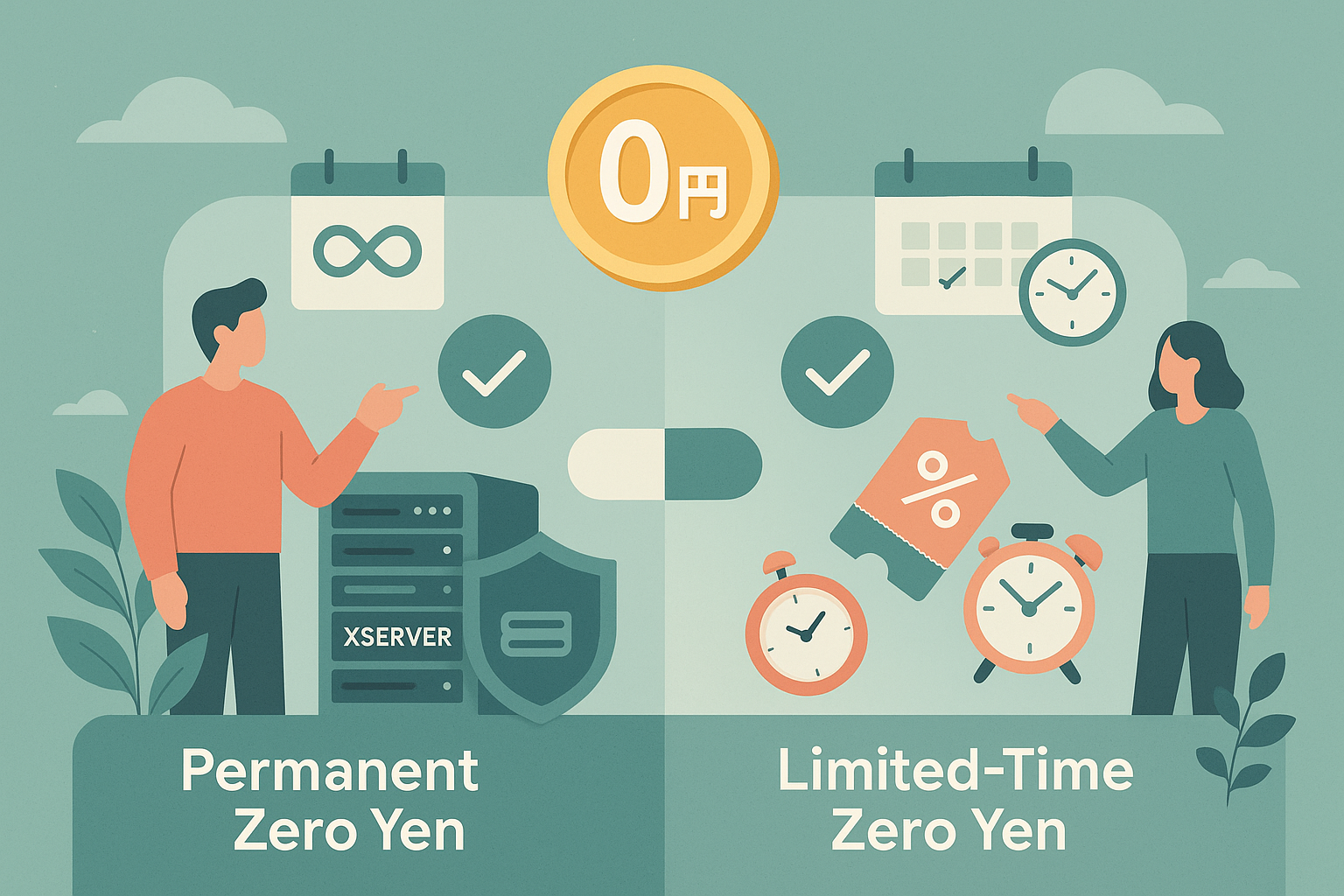 【最新版】Xserverの初期費用0円はいつまで？——“恒久0円”と“期限つき0円”の見分け方